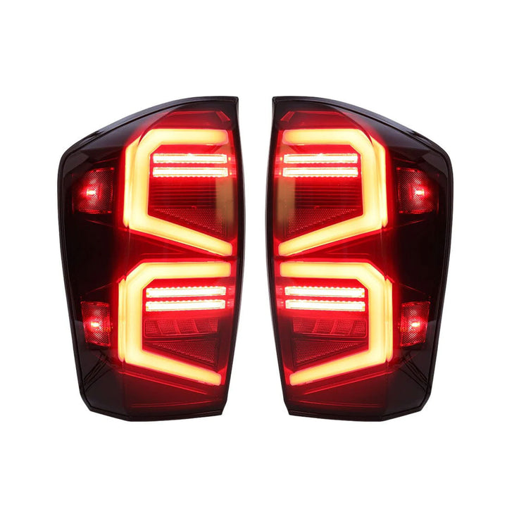 AMERICAN MODIFIED Smoked LED Tail Lights for 2016 to 2023 Toyota Tacoma, 1 Pair
