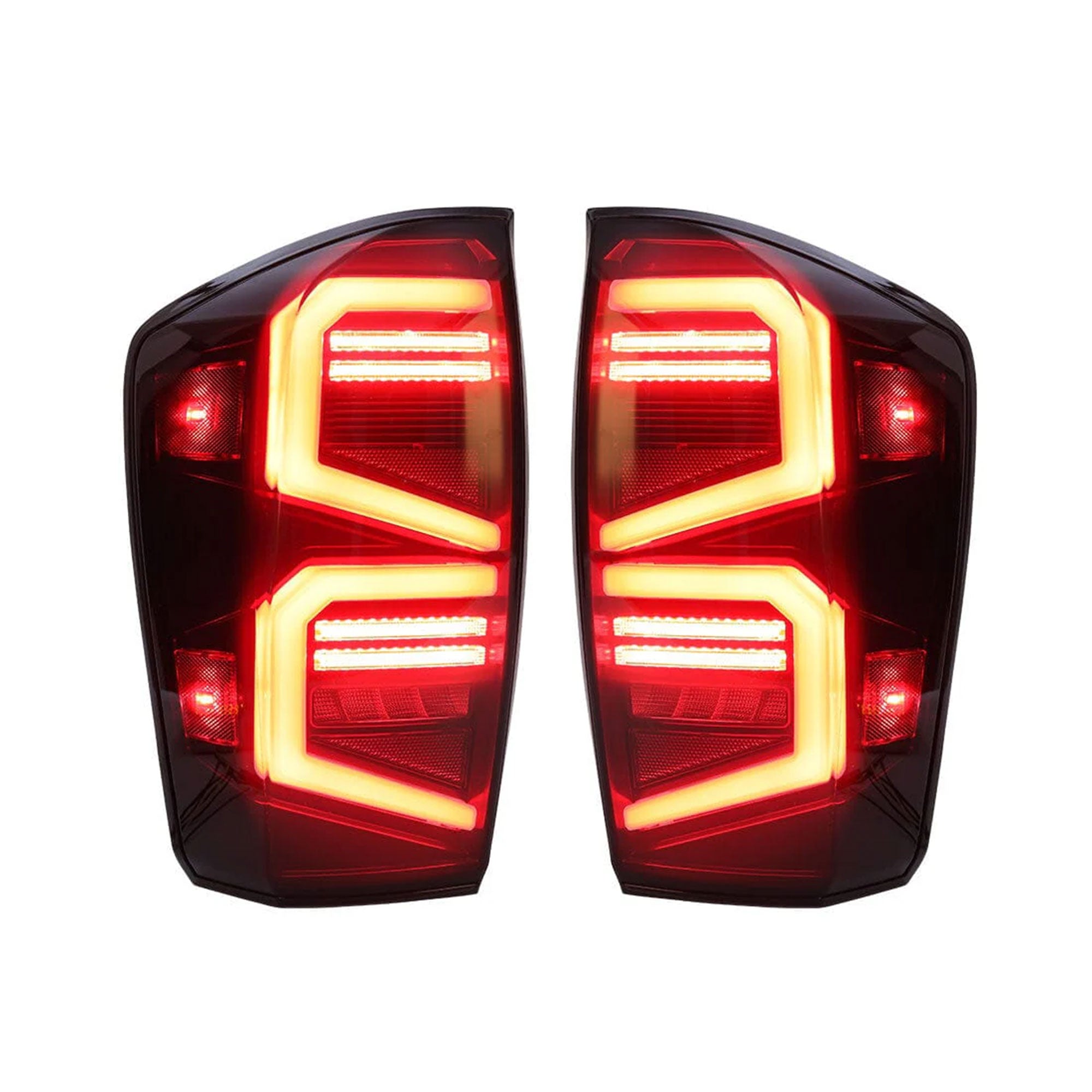 AMERICAN MODIFIED Smoked LED Tail Lights for 16-23 Toyota Tacoma, 1 Pair (Used) - VMInnovations