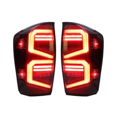 AMERICAN MODIFIED Smoked LED Tail Lights for 16-23 Toyota Tacoma, 1 Pair (Used) - VMInnovations