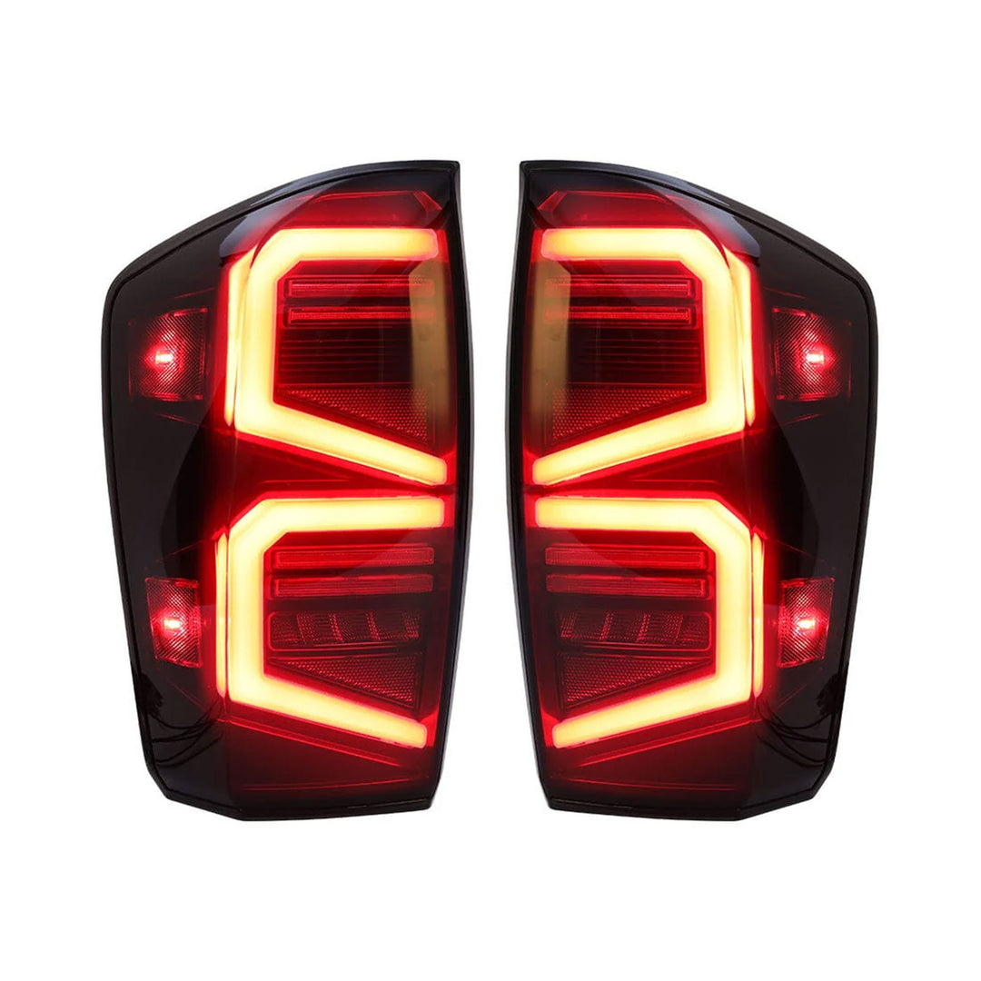 AMERICAN MODIFIED Smoked LED Tail Lights for 16-23 Toyota Tacoma, 1 Pair (Used) - VMInnovations