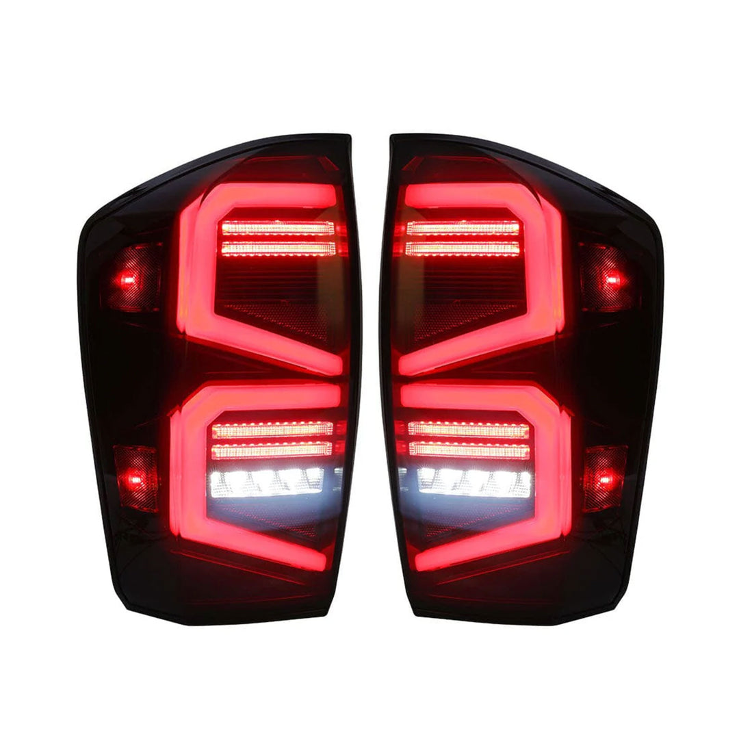 AMERICAN MODIFIED Smoked LED Tail Lights for 16-23 Toyota Tacoma, 1 Pair (Used) - VMInnovations