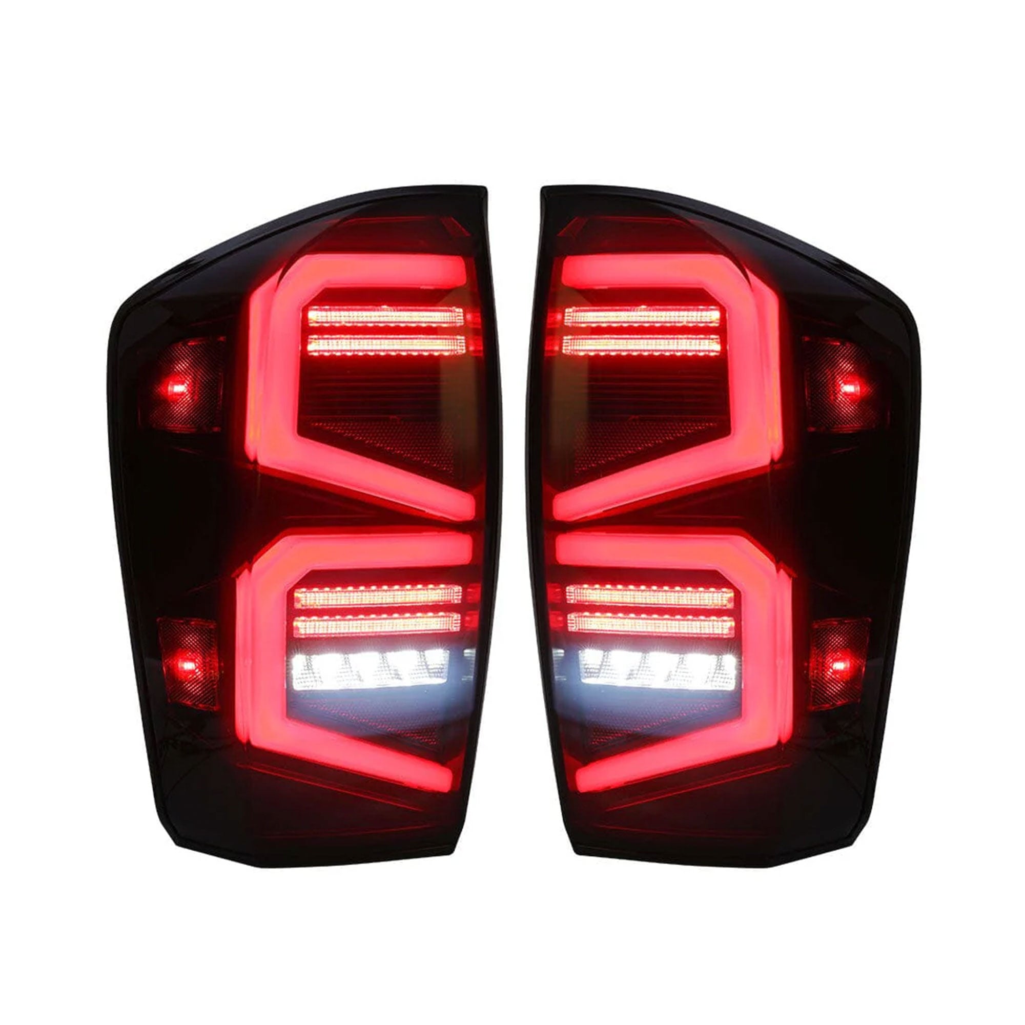 AMERICAN MODIFIED Smoked LED Tail Lights for 16-23 Toyota Tacoma, 1 Pair (Used) - VMInnovations
