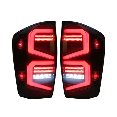 AMERICAN MODIFIED Smoked LED Tail Lights for 16-23 Toyota Tacoma, 1 Pair (Used) - VMInnovations