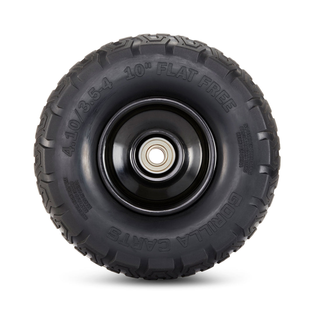 Gorilla Carts 10" No Flat Replacement Tire for Utility Carts GCG-4 & GCG-2140