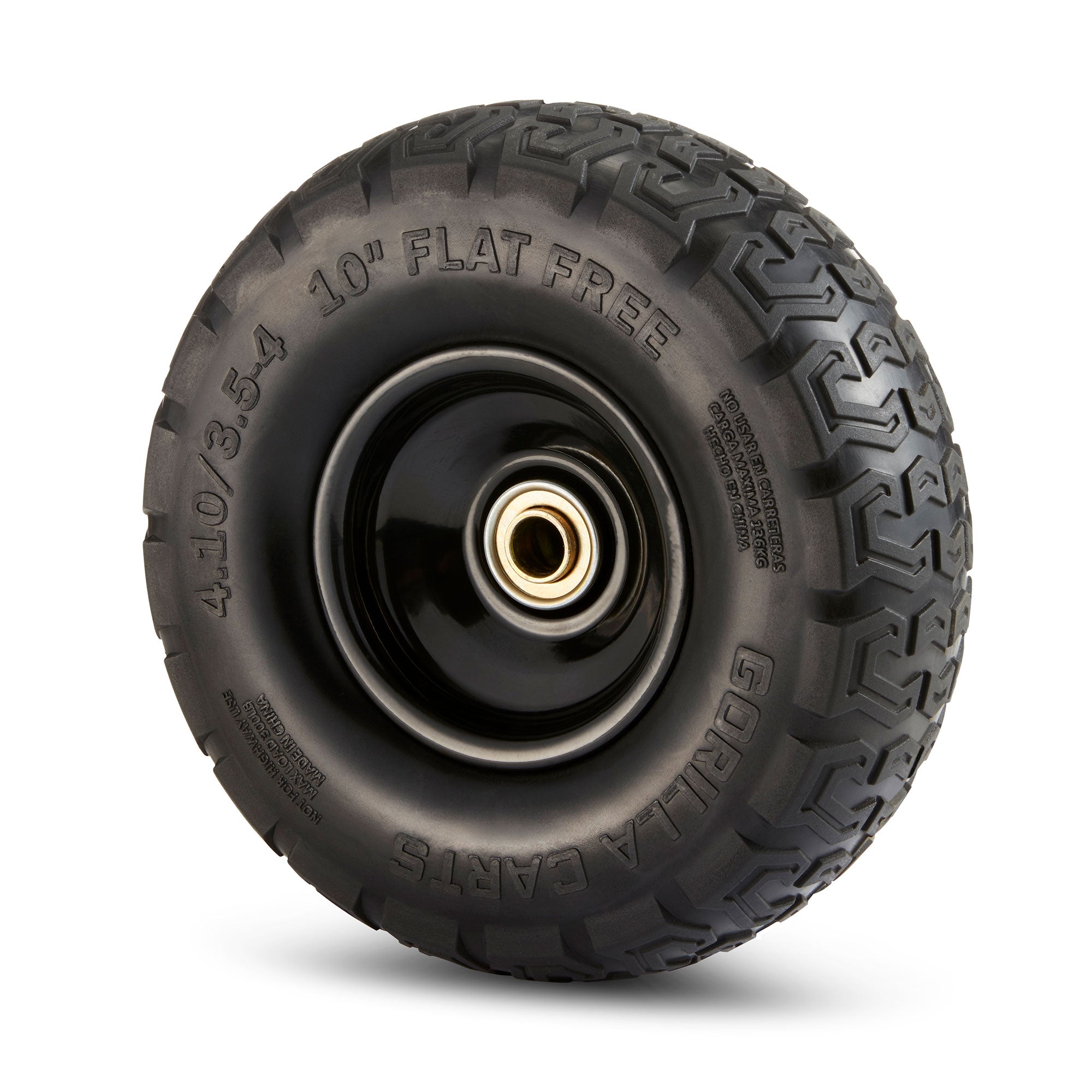 Gorilla Carts 10" No Flat Replacement Tire for Utility Carts (Used) - VMInnovations
