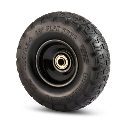 Gorilla Carts 10" No Flat Replacement Tire for Utility Carts (Used) - VMInnovations
