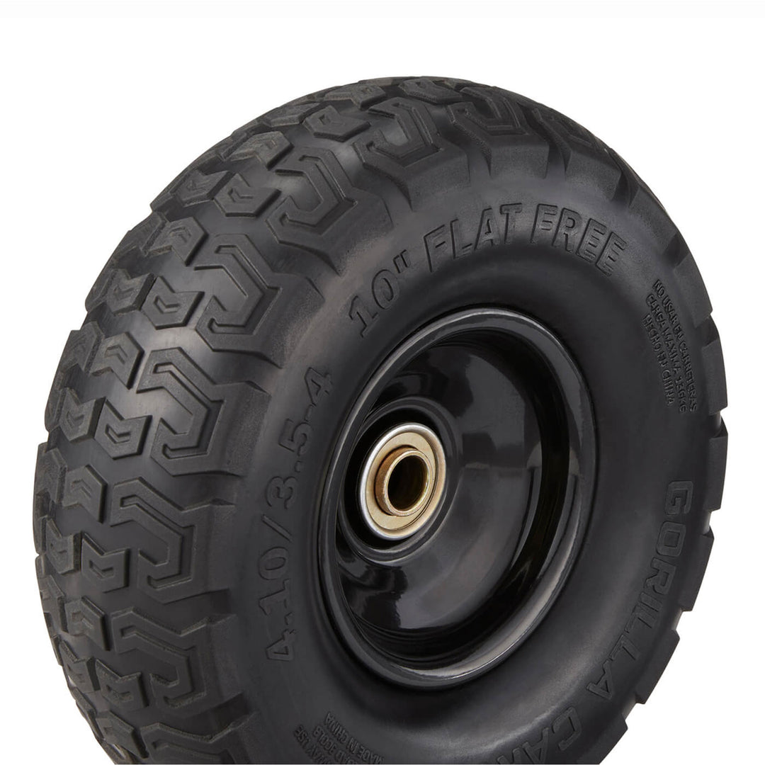 Gorilla Carts 10" No Flat Replacement Tire for Utility Carts GCG-4 & GCG-2140