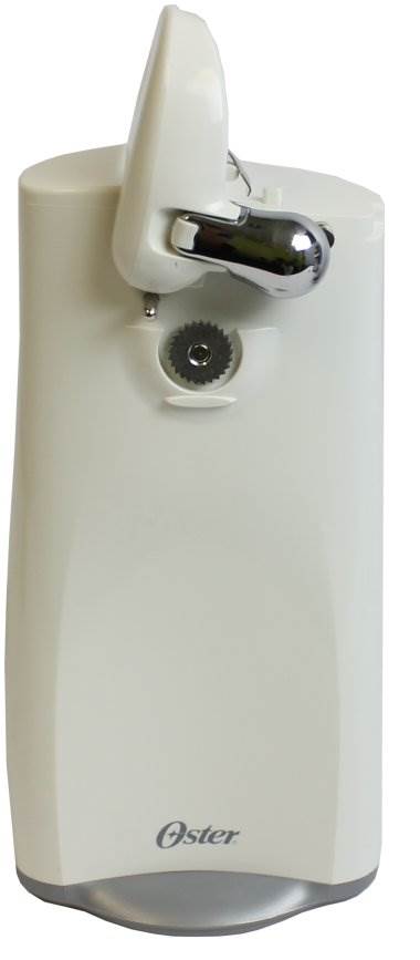 OSTER 3151 Electric Kitchen Tall Can Opener w/Knife Sharpener  - White