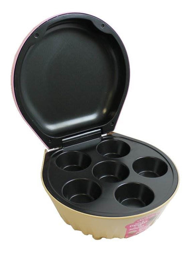 Sunbeam FPSBCML900 Electric Portable 6 Cupcake Muffin Maker - Pink (Open Box)