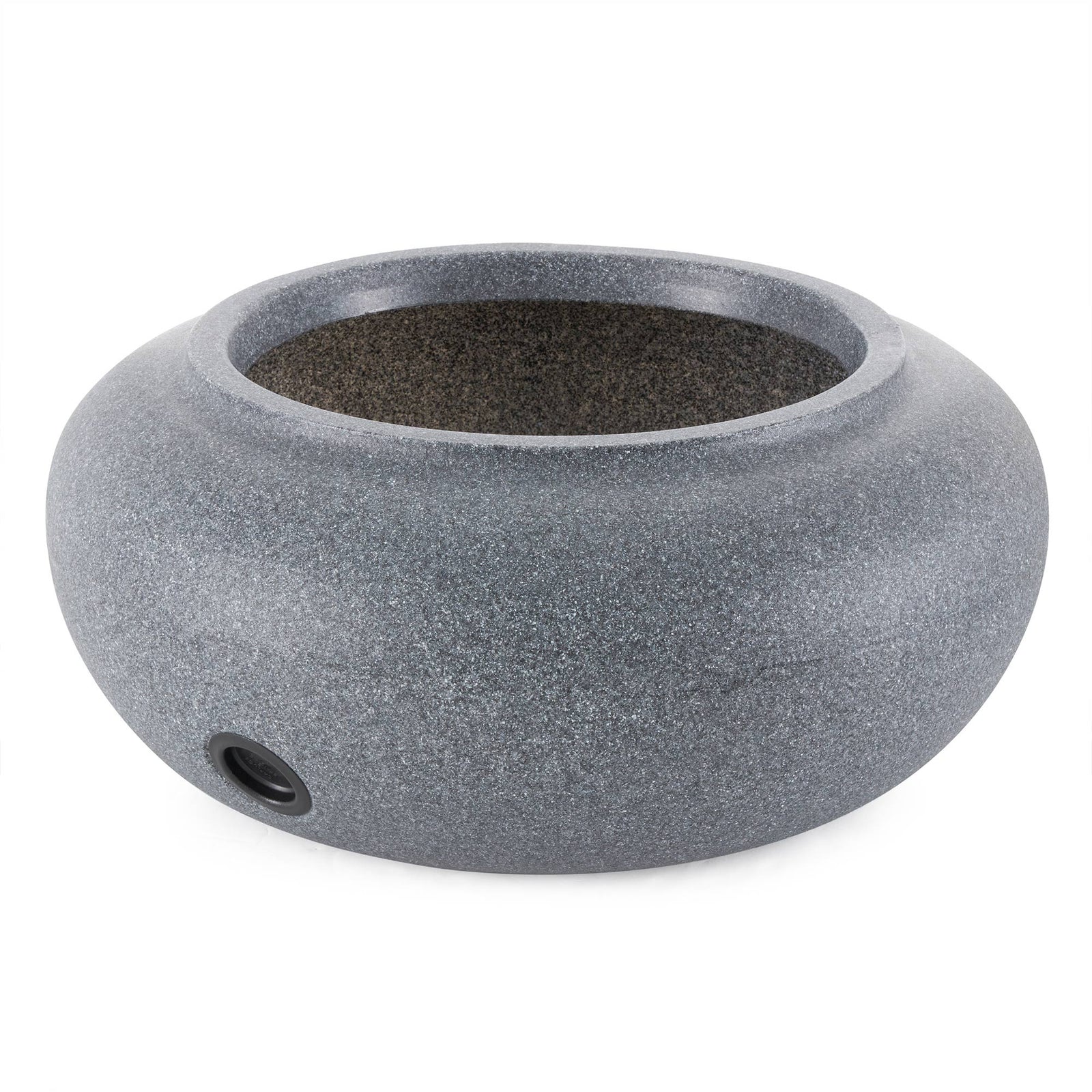 HC Companies 21" Decorative Plastic Outdoor Garden Hose Storage Pot (3 Pack) - VMInnovations