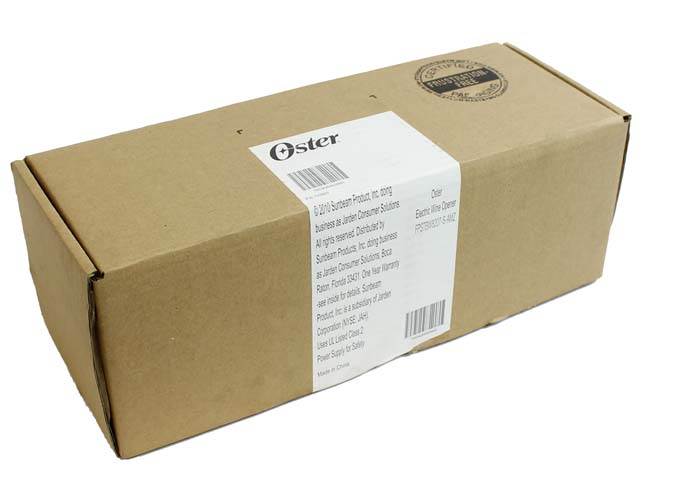 OSTER FPSTBW8207-S Electric Portable Battery Wine Bottle Opener (Open Box)