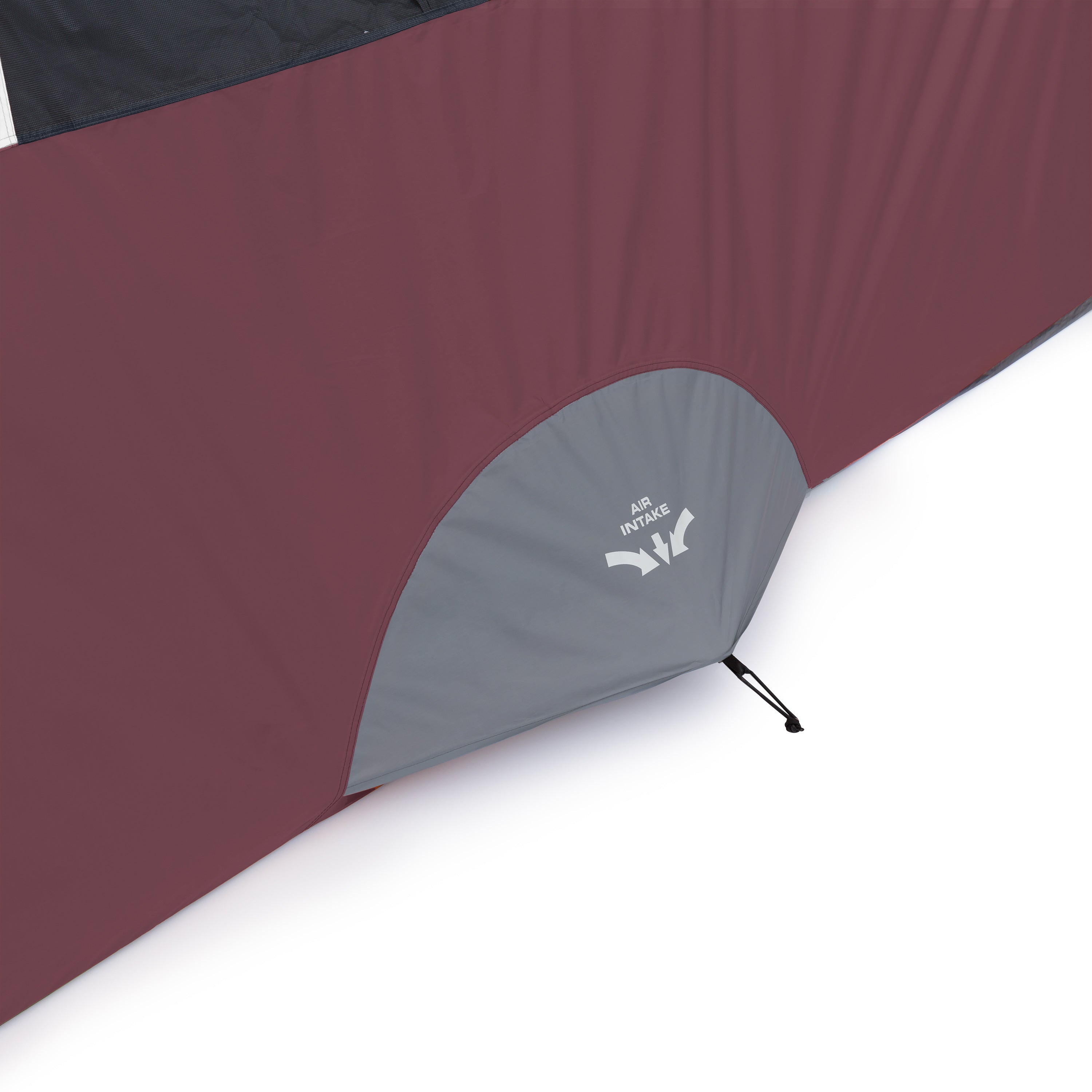 CORE Straight Wall 14 x 10Ft 10 Person Cabin Tent 2 Room & Rainfly, Red (2 Pack)