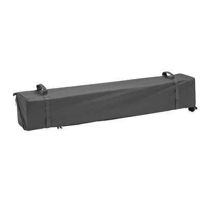 CORE Instant Canopy 10x10 Ft Outdoor Shade Canopy Shelter Tent, Gray (2 Pack)