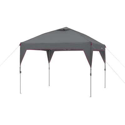 CORE Instant Canopy 10x10 Ft Outdoor Shade Canopy Shelter Tent, Gray (2 Pack)