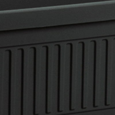 HC Companies 30 Inch Fluted Plastic Venetian Garden Flower Window Box (3 Pack) - VMInnovations