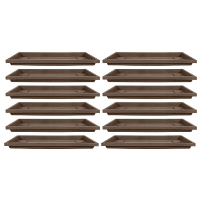 HC Companies Farmhouse Venetian 18 Inch Rectangular Flower Box Saucer (12 Pack) - VMInnovations