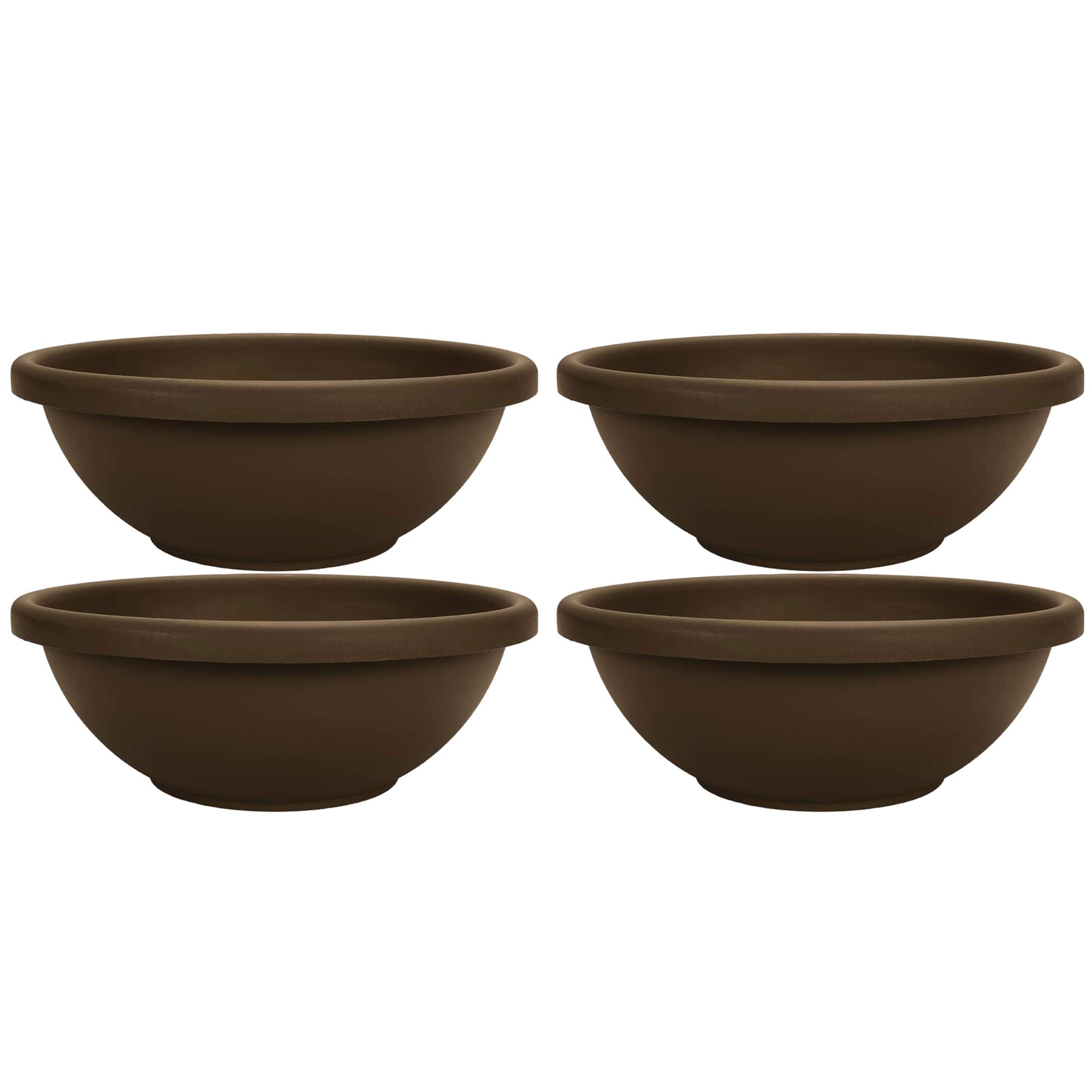 The HC Companies 18 Inch Bowl Planter with with Drainage