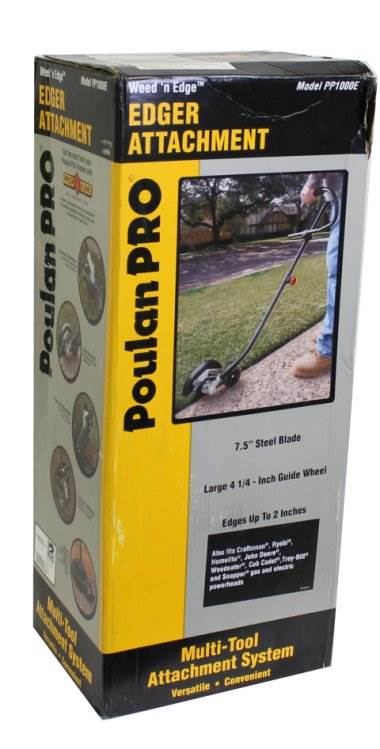 Poulan Pro PP1000E 7" Pro Lawn Edger Attachment TroyBuilt Craftsman - Open Box