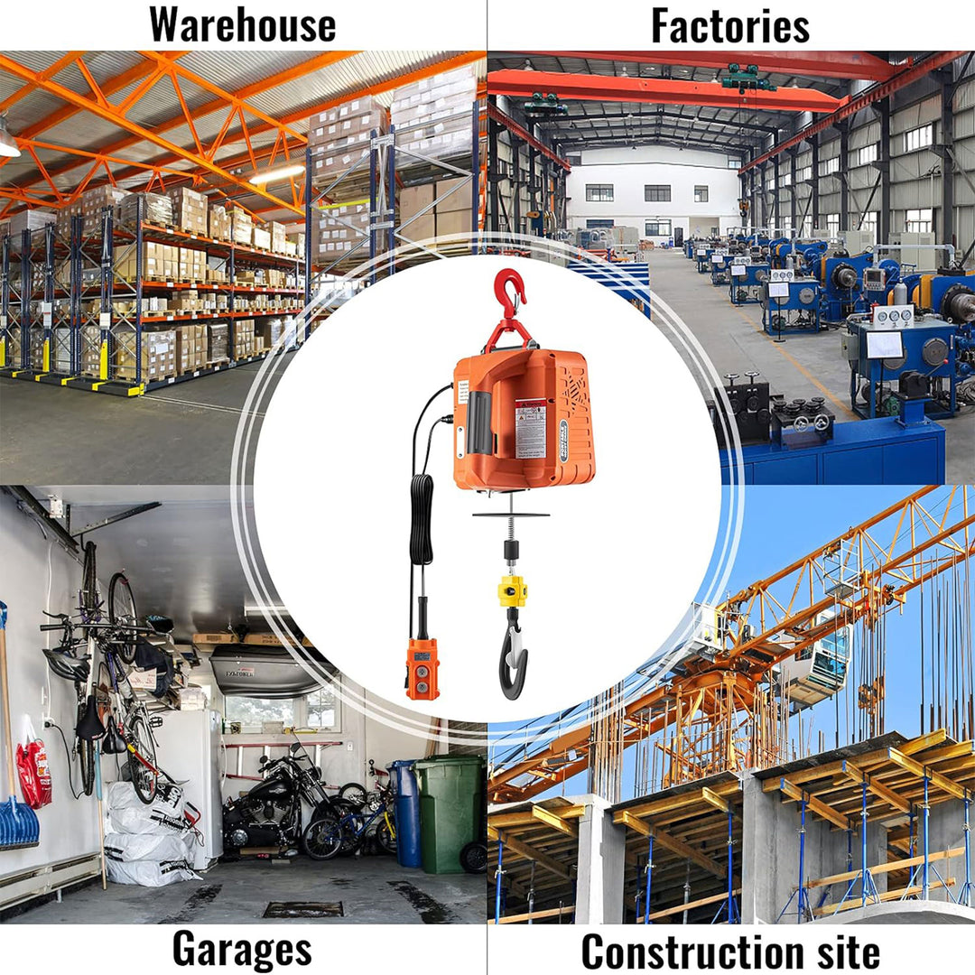 Vevor Electric Winch Crane Material Handling Tool w/Remote Controller (Used) - VMInnovations