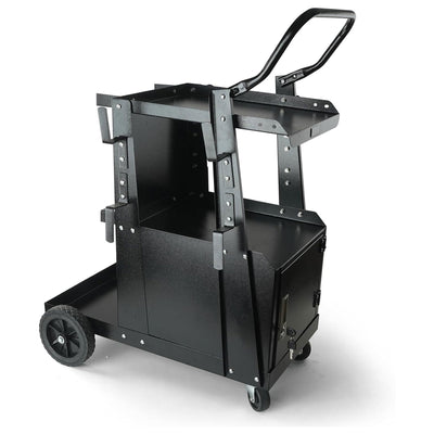 Vevor Welding Cart w/Anti Theft Lockable Cabinet & Swivel Wheels (Open Box) - VMInnovations