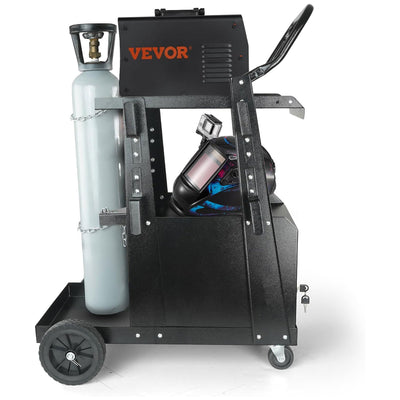 Vevor Welding Cart w/Anti Theft Lockable Cabinet & Swivel Wheels (Open Box) - VMInnovations