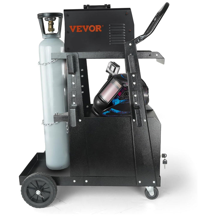Vevor Welding Cart w/Anti Theft Lockable Cabinet & Swivel Wheels (Open Box)