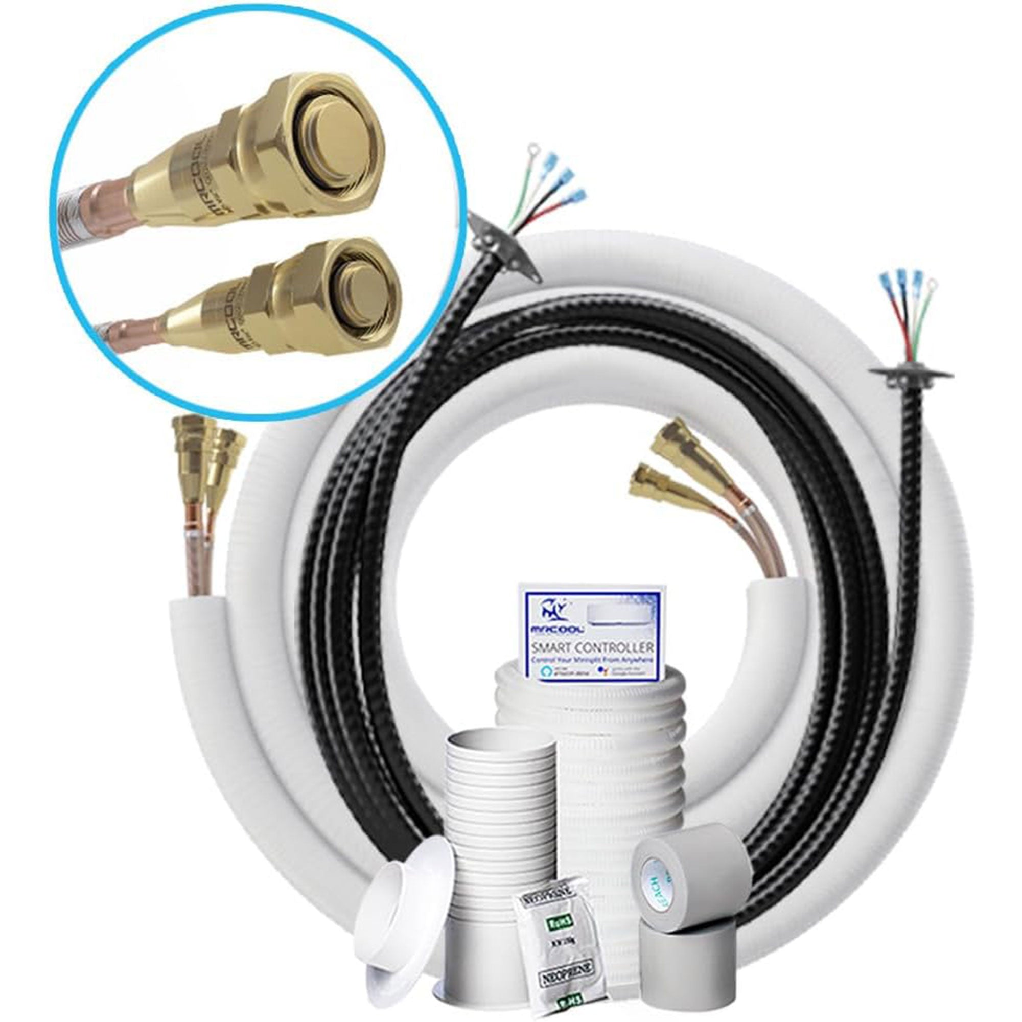 MRCOOL Easy Pro 12,000 BTU Ductless Heat Pump Split System with 16 Foot Lineset