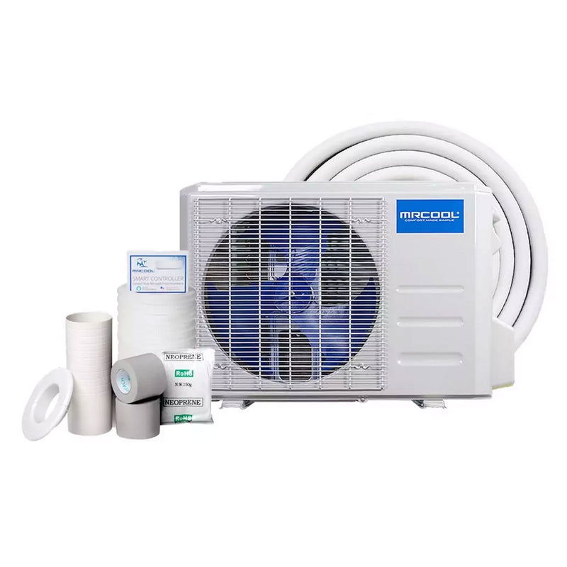 MRCOOL Advantage 9,000 BTU Ductless Inverter Wall Mount Heat Pump, White (Used)