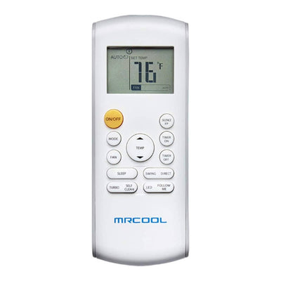MRCOOL Advantage 12,000 BTU Ductless Wall Mount Heat Pump System, White (Used) - VMInnovations