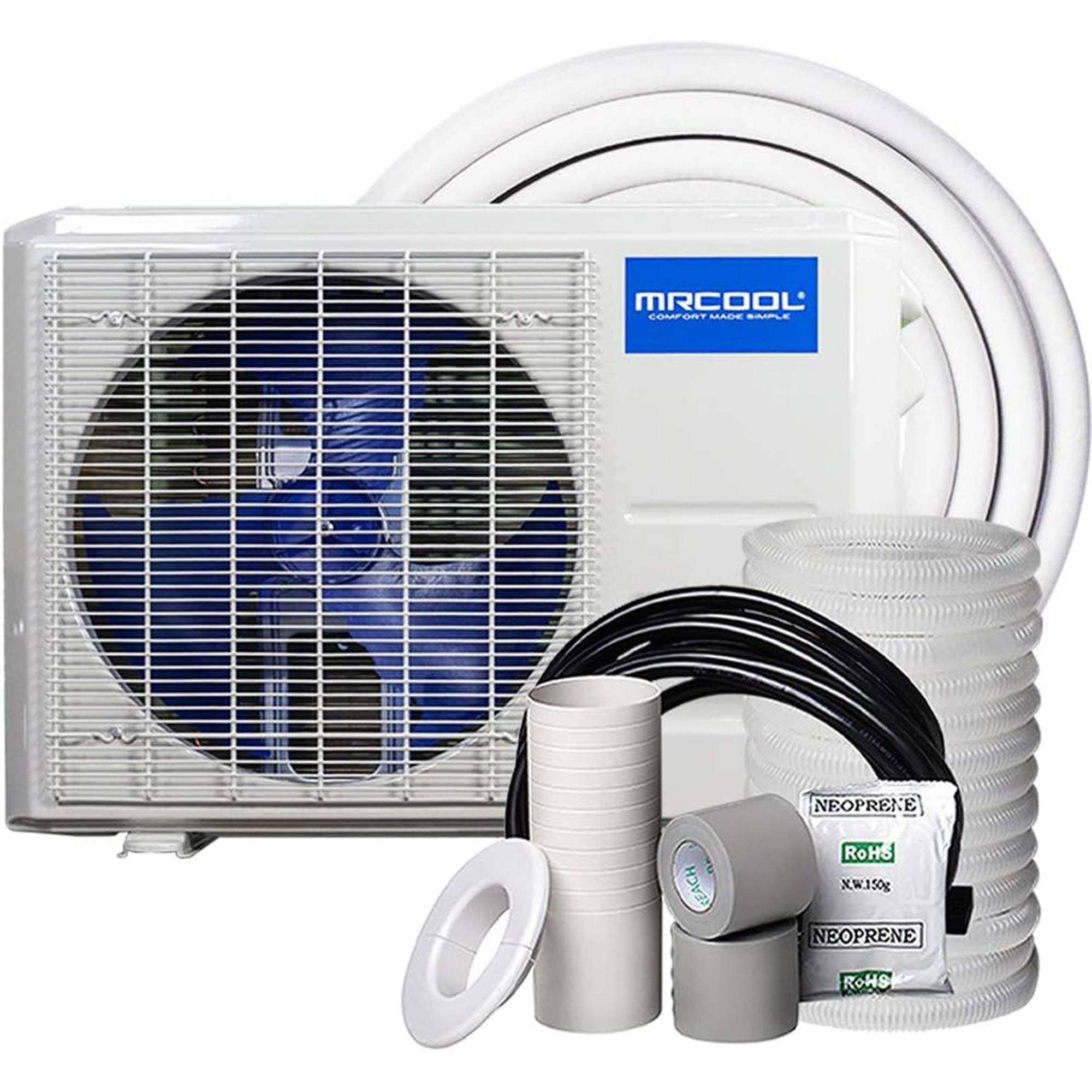 MRCOOL Advantage 18,000 BTU Ductless Inverter Wall Heat Pump, White (Open Box) - VMInnovations