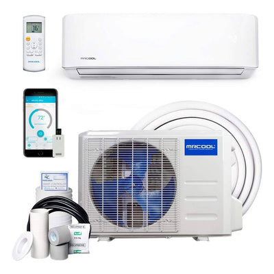 MRCOOL Advantage 24,000 BTU Ductless Inverter Wall Mount Heat Pump, White (Used) - VMInnovations