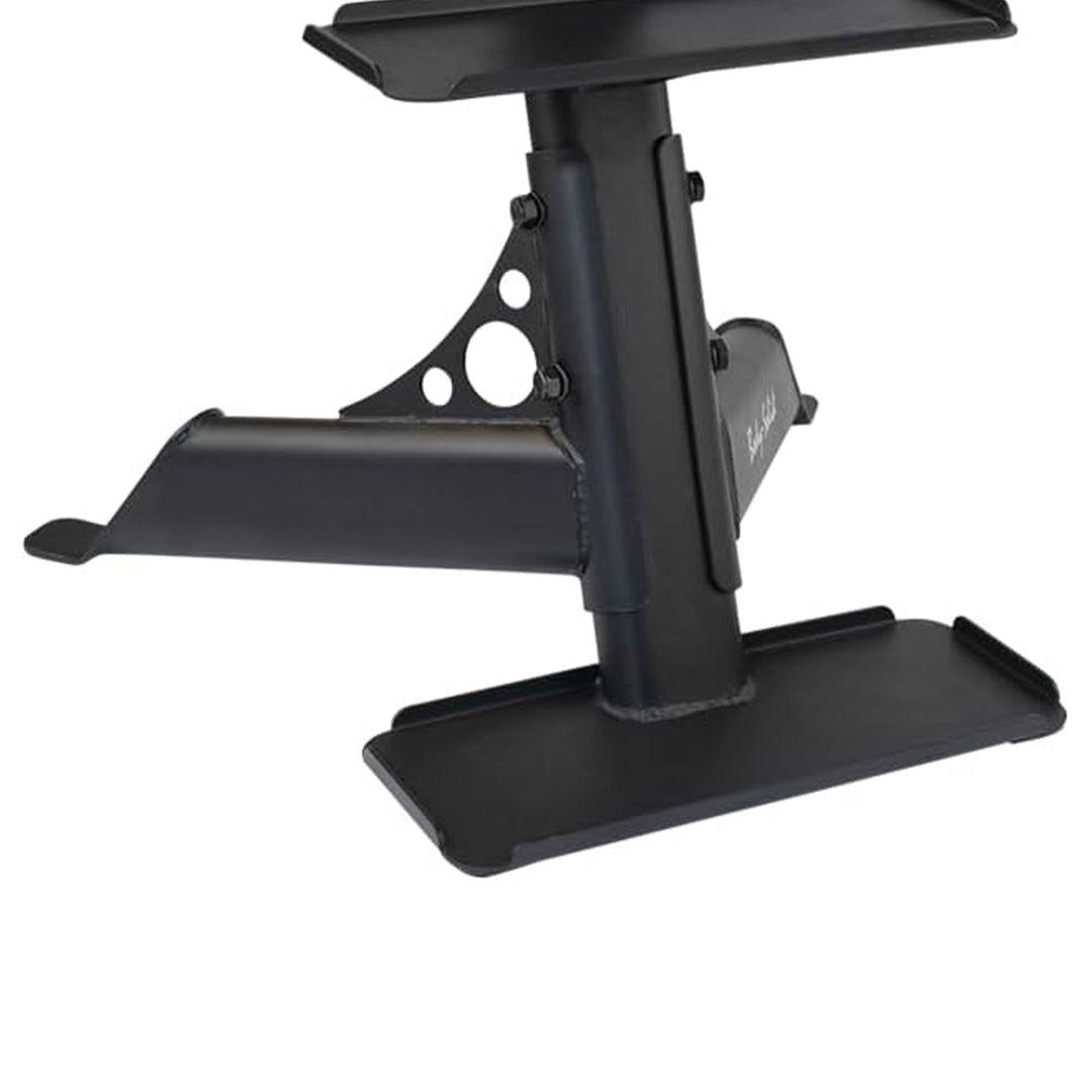 Body Solid Modern Compact 3 Tier Kettlebell Rack with Alloy Steel Frame, Black - VMInnovations