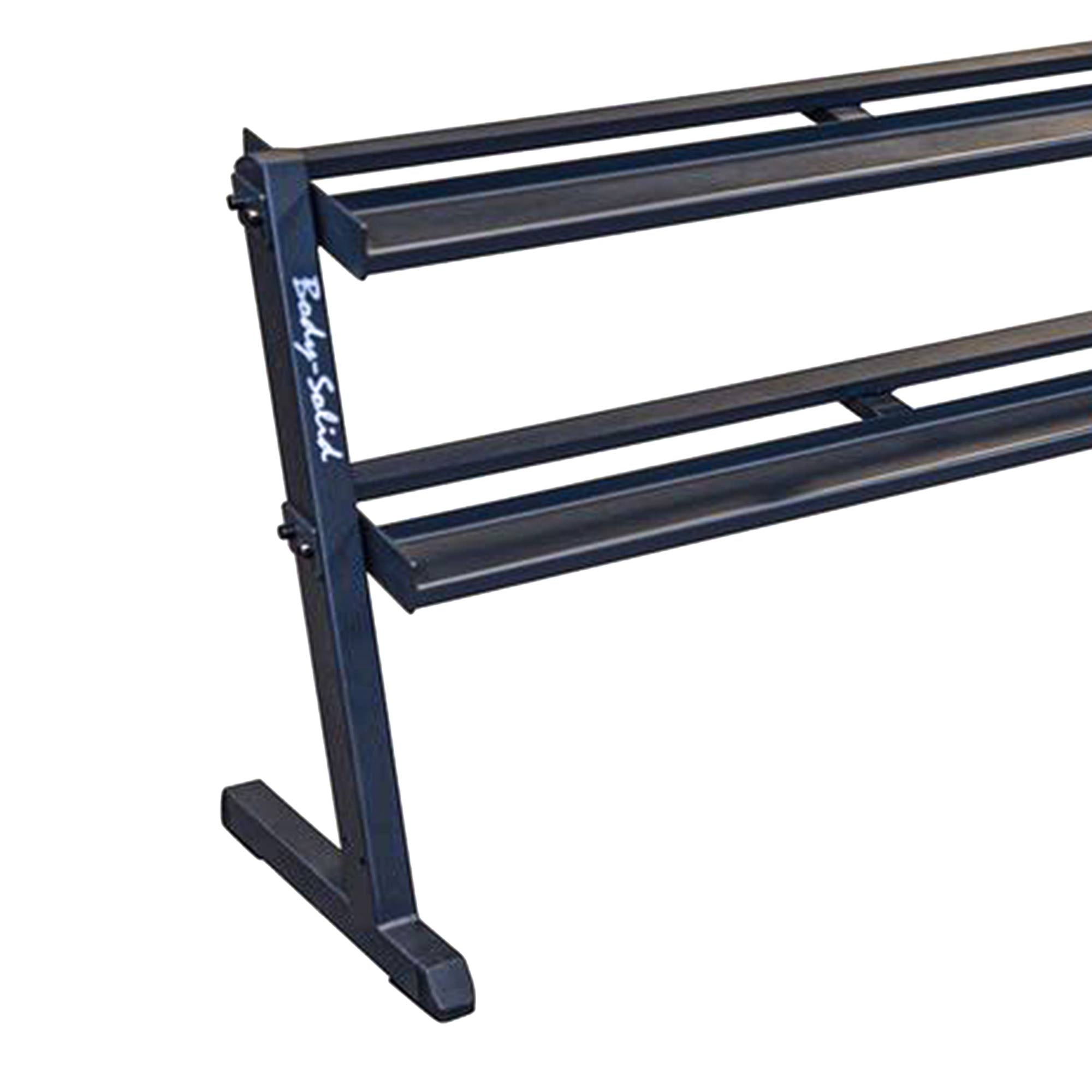 Body Solid 2 Tier Dumbbell Rack with Heavy Gauge Steel Construction (Used) - VMInnovations