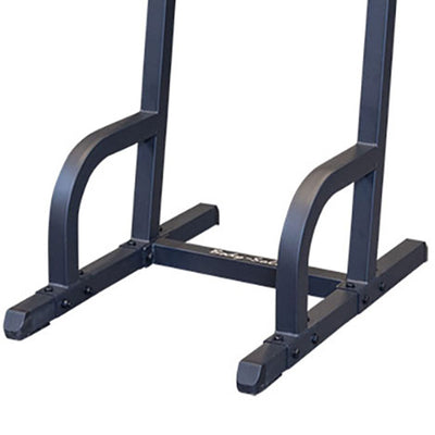 Body Solid Fitness Vertical Knee Raise and Dip Exercise Workout Station, Black - VMInnovations