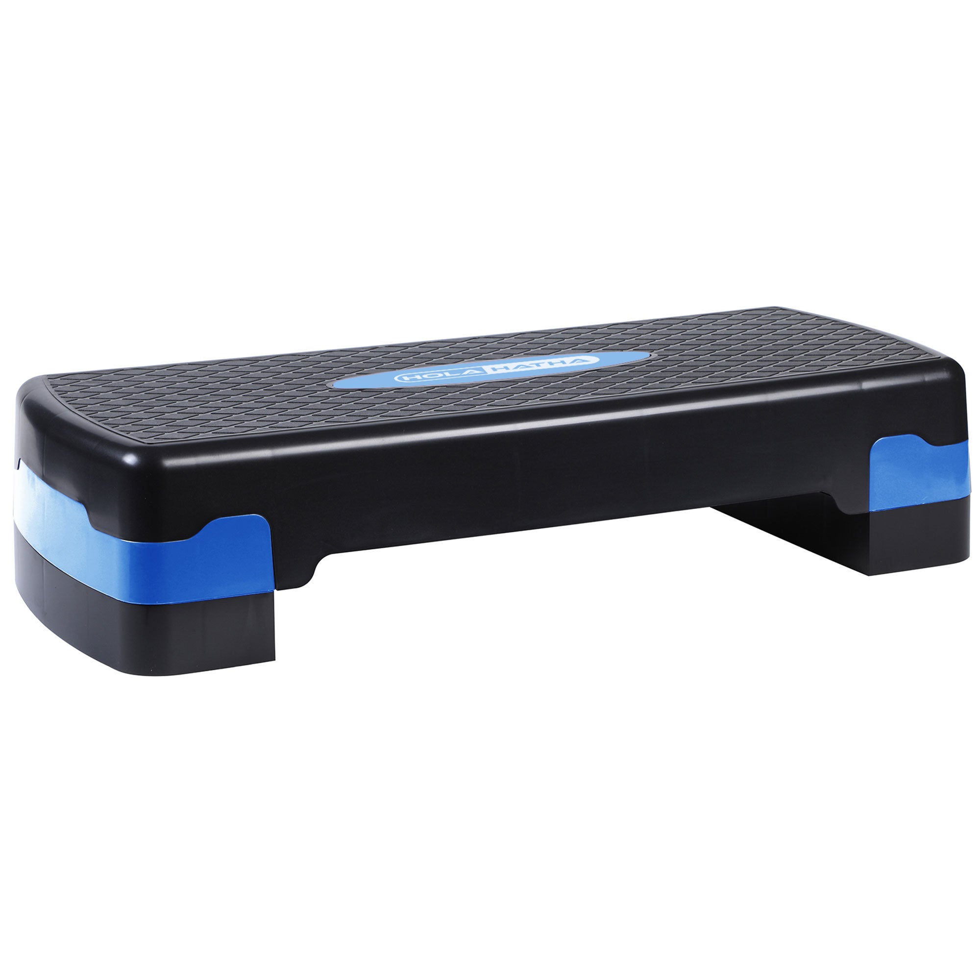 HolaHatha Aerobic Step Platform Exercise Fitness Equipment w/ Adjustable Height - VMInnovations