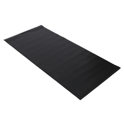 HolaHatha Padded Foam Exercise Mat for Workout Activity, Large, Grey (Used) - VMInnovations