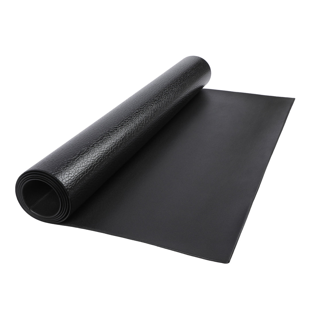 HolaHatha Lightweight Padded Foam Mat for Workout, Medium, Grey (Open Box)