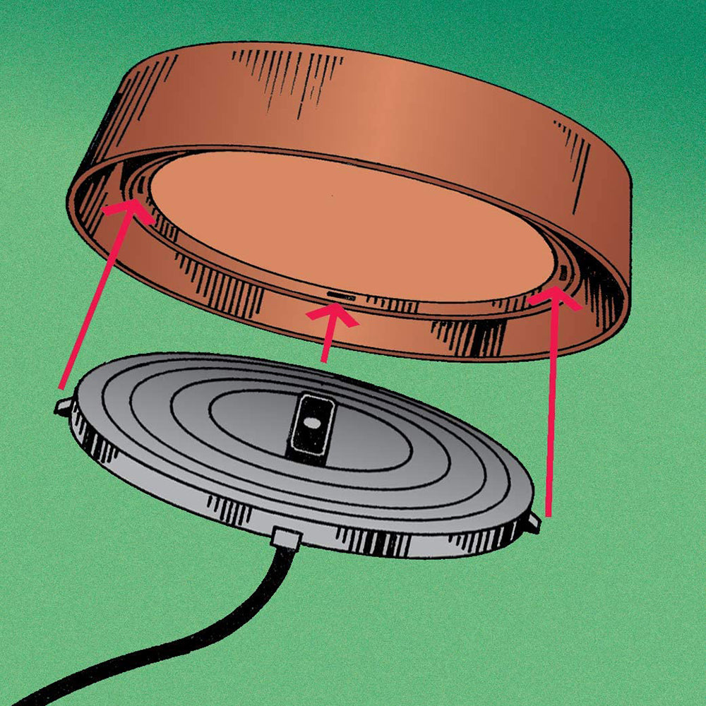 API Weather Resistant Heated Bird Bath with Round Basin and Metal Stand, 4 Pack