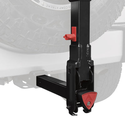 Allen Sports Premier Locking Hitch 4-Bike Rack for Spare Tire Vehicles(Open Box)