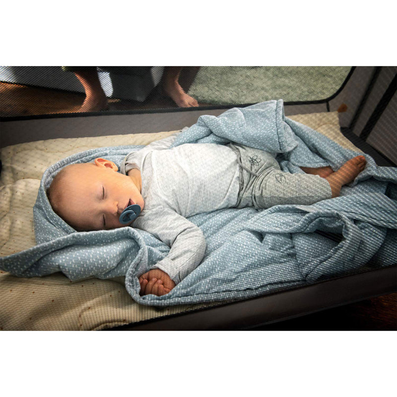 hauck Sleep N Play Go Plus Foldable Travel Bed and Playpen with Mattress, Beige