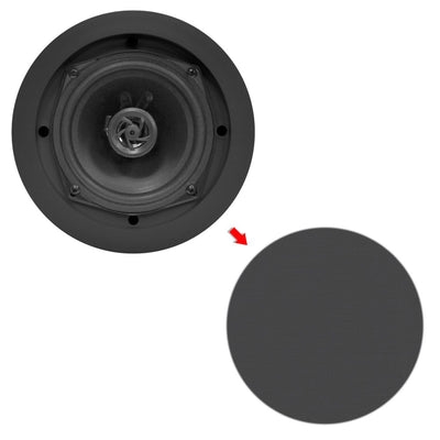 Pyle In Wall and In Ceiling Dual 6.5" Speaker System with Flush Mount, 3 Pack