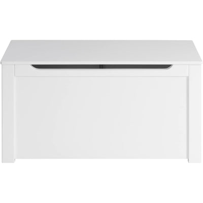 Sturdis Wooden Toy Box Stylish Spacious Storage for Home Organization, White - VMInnovations