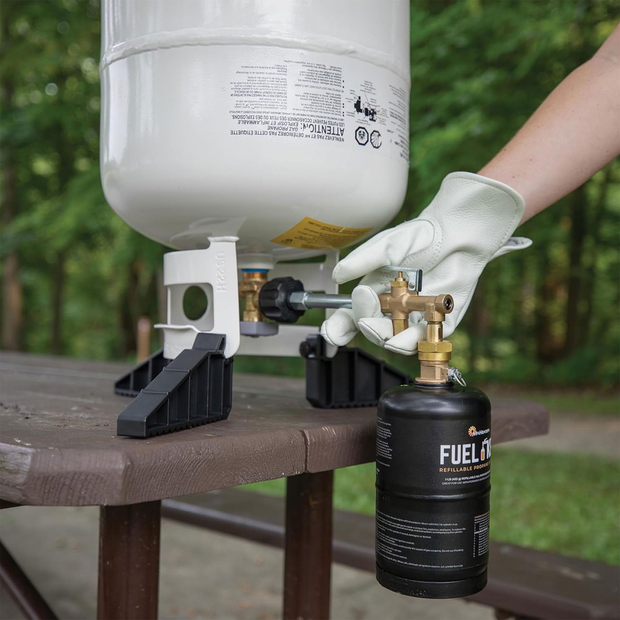Mr. Heater Fuel Kegs 16oz Refillable All Purpose Propane Cylinder (Open Box) - VMInnovations
