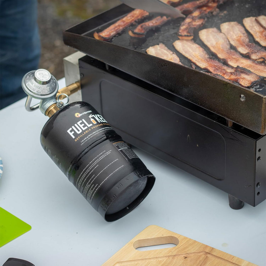 Mr. Heater Fuel Kegs 16oz Refillable All Purpose Propane Cylinder (Open Box)