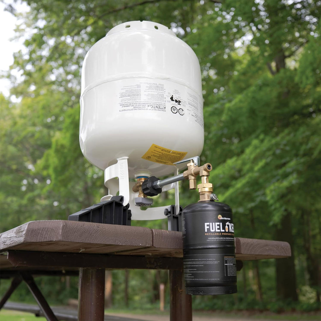 Mr. Heater Fuel Kegs 16oz Refillable All Purpose Propane Cylinder (Open Box)