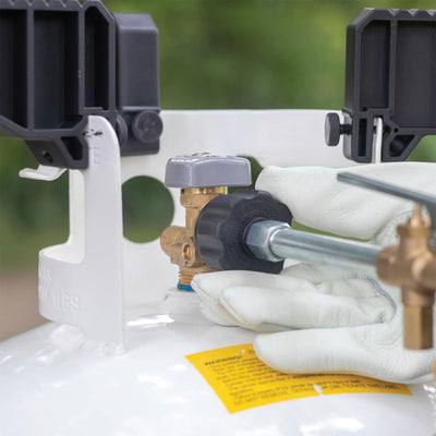 Mr. Heater Refillable Propane Tank Kit for Fuel Keg Refillable Propane Cylinder - VMInnovations