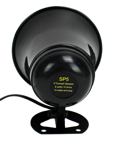 Pyramid Outdoor SP5 All Weather PA Mono Extension Horn Trumpet Speaker Weather
