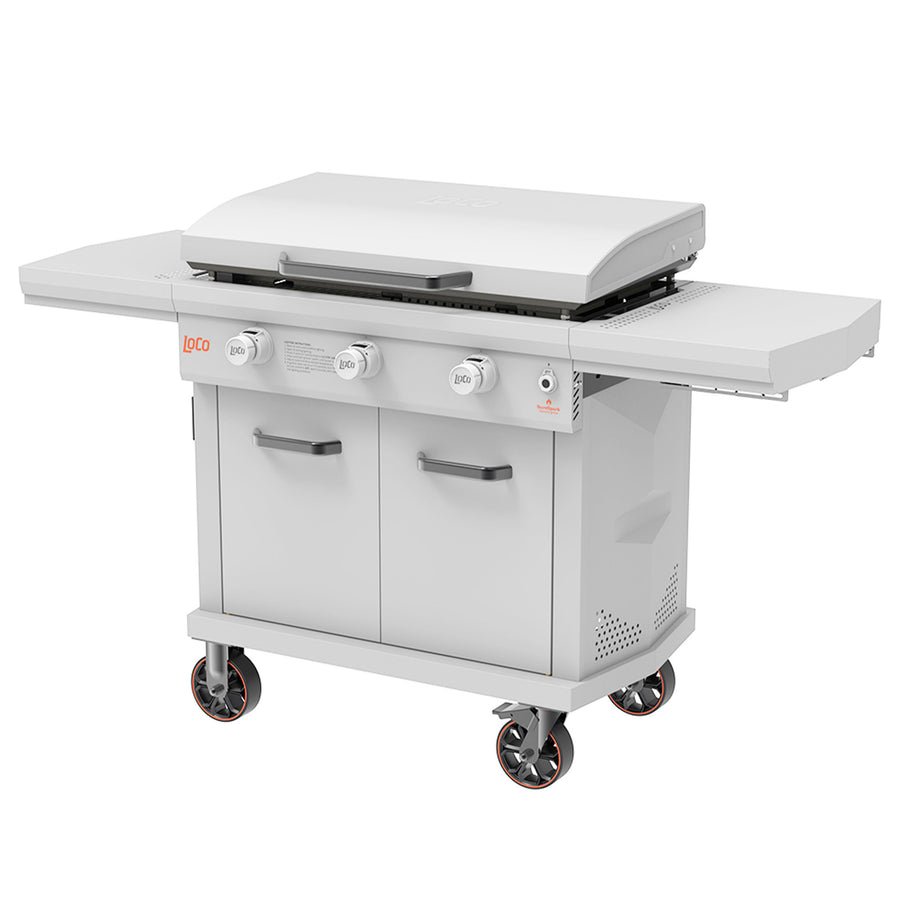 LoCo Cookers 3-Burner Digital Series II Propane SmartTemp Flat Top Grill, 36" - VMInnovations