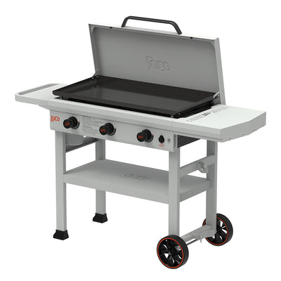 LoCo Cookers 3-Burner Classic SmartTemp Outdoor Flat Top Propane Gas Grill, 36"