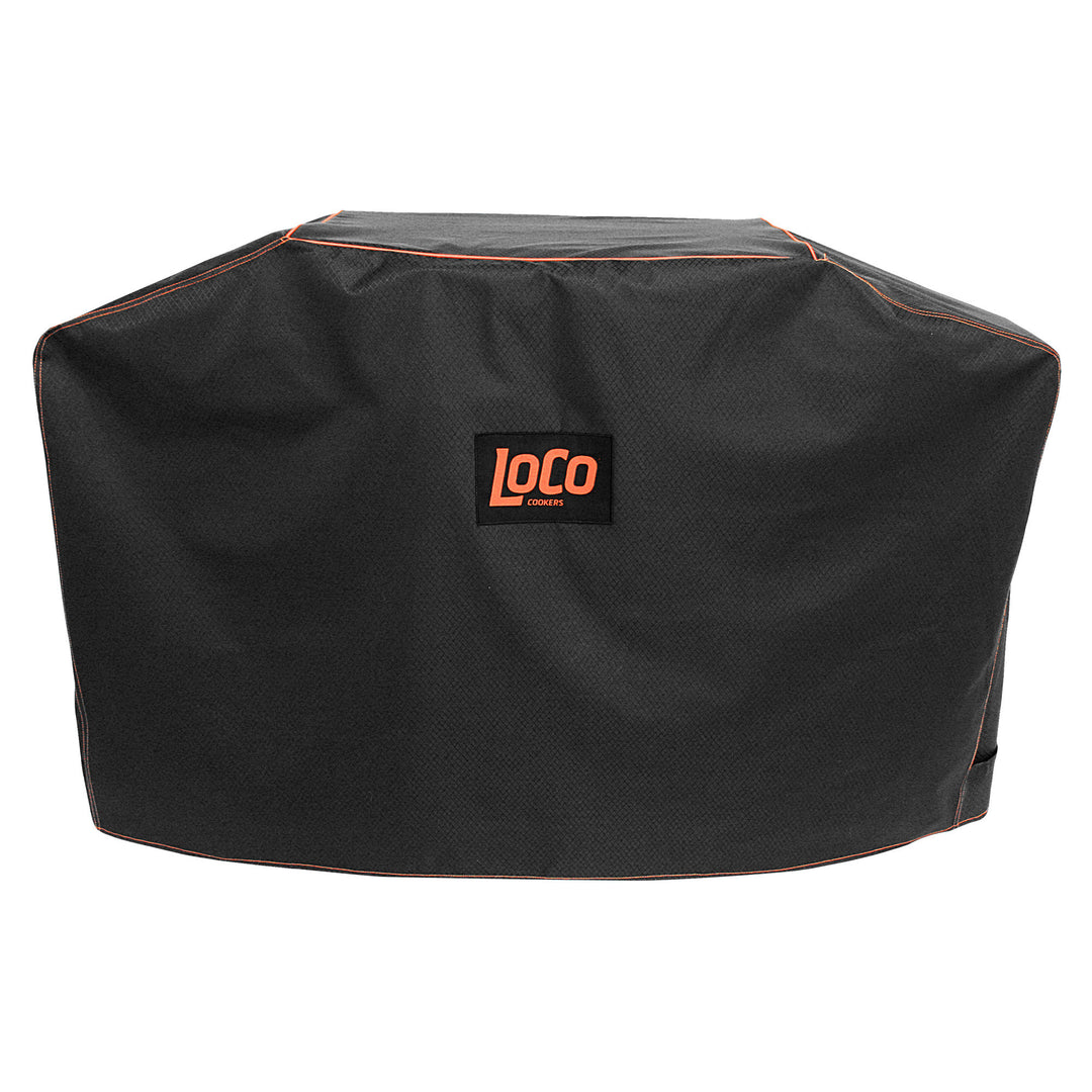 Loco Cookers 26 In Universal Grill Cover with Zipper, and Cart, Black (Open Box)